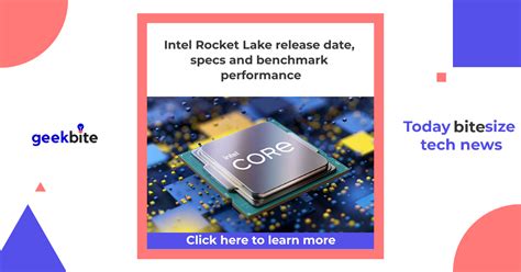Intel announced coffee lake back in september 2017 and was followed by the release date in october. Intel Rocket Lake release date, specs and benchmark ...