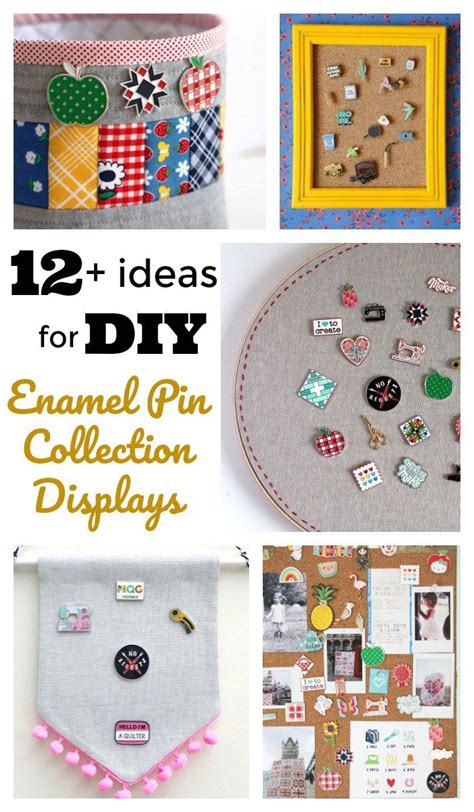 Diy Ideas For Enamel Pin Display Pin Collection Displays Enamel Pin