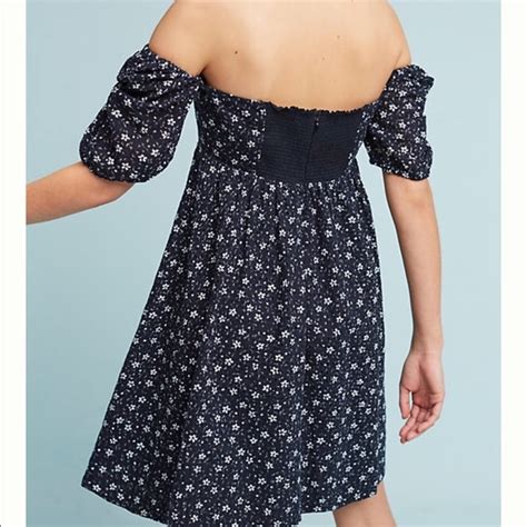 Pippa middleton rolls through london in summer florals. Anthropologie Dresses | Maeve For Navy Blue Floral Dress ...