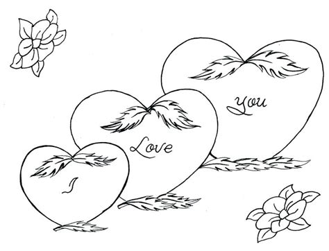 Emo Love Coloring Pages At Free Printable Colorings