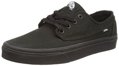 Vans Mens Brigata Blackblack Ankle High Fabric Skateboarding Shoe 10