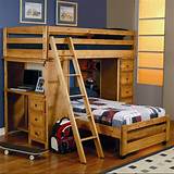 Various finishes and colors of staircase bunk beds to match any kids room decor. 21 Top Wooden L-Shaped Bunk Beds (WITH SPACE-SAVING FEATURES)