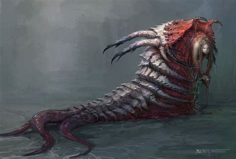 Mama Worm Muyoung Kim Creature Artwork Creature Art Fantasy Monster