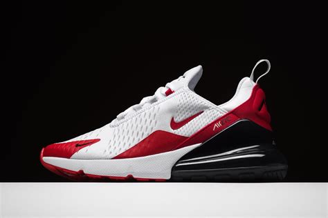 Nike Air Max 270 In Whiteuniversity Red Eukicks