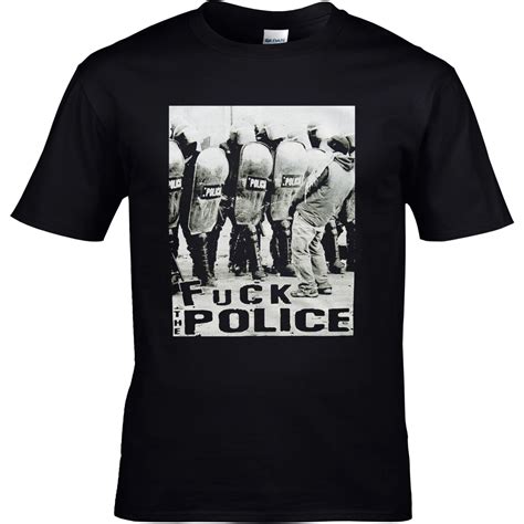 Fuck The Police T Shirt S 3xl Laketown Records Onlineshop