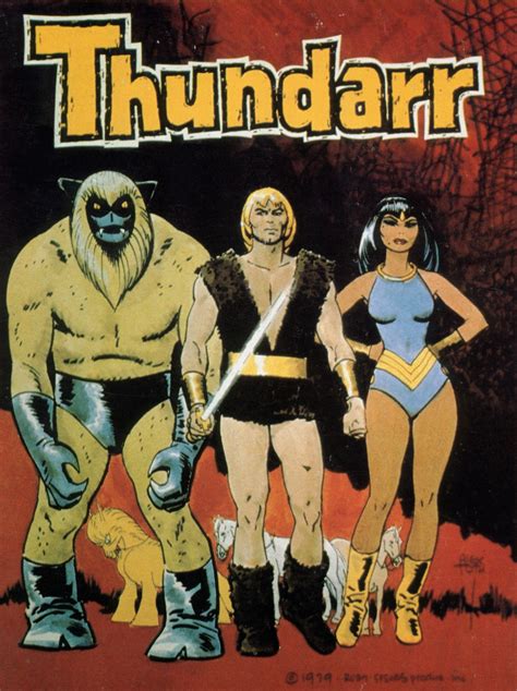 The Alex Toth Archives Toth Thundarr The Barbarian 1980