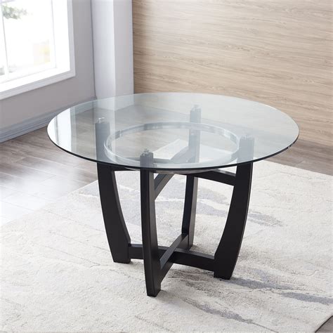 11 Modern Round Glass And Wood Coffee Table Images Glass Top Oval