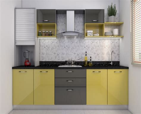 Do You Have A Small Kitchen Space Straight Modular Kitchens Are Just