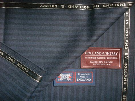 Holland And Sherry Super 100s Wool And Summer Kid Mohair Suiting Fabric