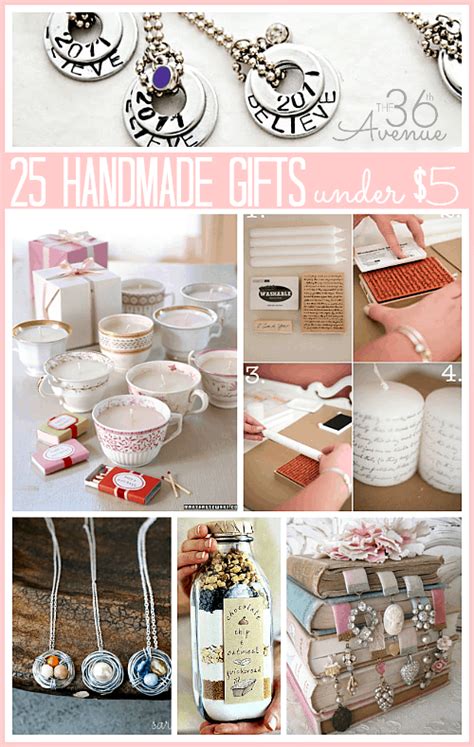 If you're like most people, you spend the bulk of your holiday shopping budget buying gifts for family and loved ones, leaving little else for friends, colleagues fortunately, there's an awesome selection of cool gifts that sit right along the affordable end of the spectrum. 25 Handmade Gifts Under $5 - Our Home Sweet Home