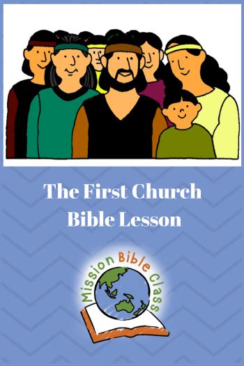 The First Church Mission Bible Class