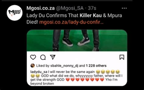 Mpura And Killer Kau Dead In A Car Crash Ubetoo