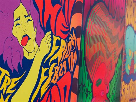 Contemporary Psychedelic Band Posters On Sva Portfolios