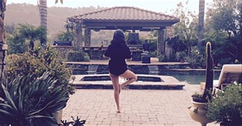 Selena Gomez Bares Butt Cheeks While Practicing Yoga Photo Us Weekly