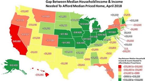 The Salary You Need To Afford The Average Home In Your Us State