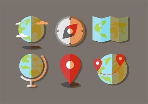 3d Globe Grid Vector Set Download Free Vector Art Stock Graphics