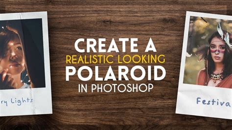 Create A Realistic Polaroid Photoshop Tutorial Elite Designer
