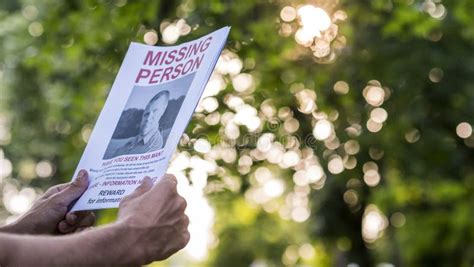 Missing Person Flyer Stock Photos Free And Royalty Free Stock Photos