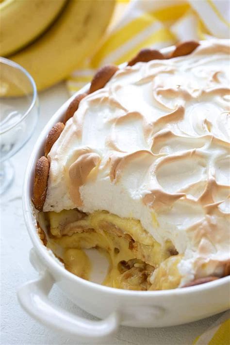 Quick Southern Banana Pudding Rich And Creamy Banana Pudding Topped