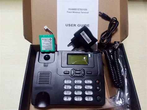 Buy Huawei Ets3125 Gsm Sim Landline Phone Black Online ₹1650 From