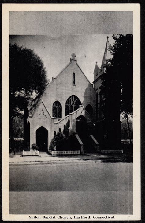 Shiloh Baptist Church In Hartford Ct Postcard Ca 1930s