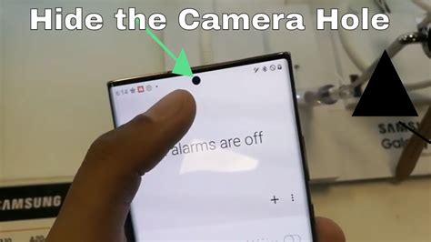 How To Hide Front Camera In Samsung Galaxy Note 20 Ultra 5g Youtube