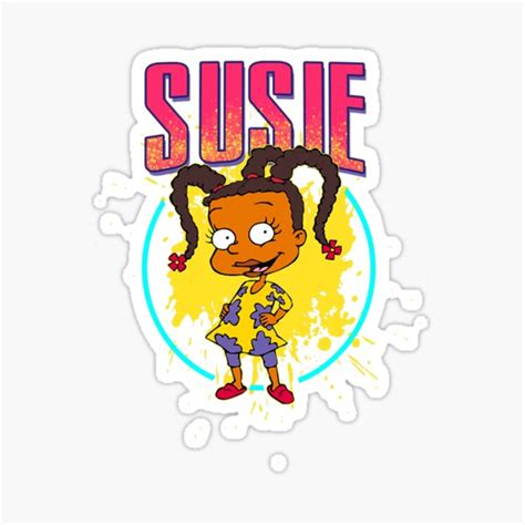 Mademark X Rugrats Susie Carmichael Sticker For Sale By