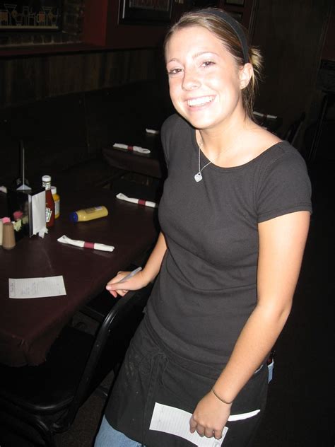 A Darn Cute Waitress Worldtechguy Flickr