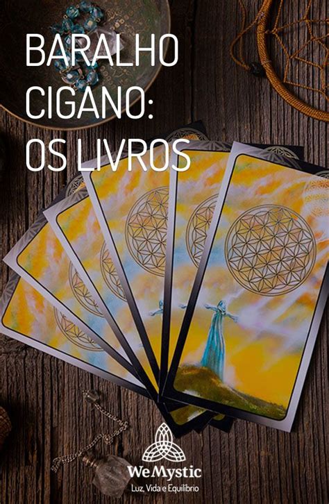 Baralho Cigano Os Livros Wemystic Brasil Cartas Ciganas Cigana