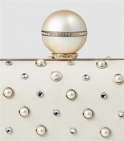 Jimmy Choo Embellished Cloud Clutch Bag Harrods Us