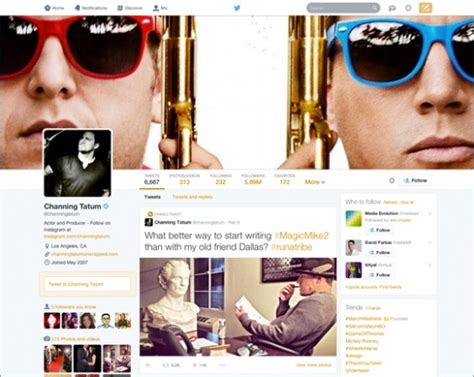 Twitter Releases New Redesigned Profile