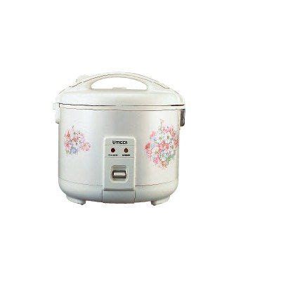 Amazon Com Tiger JNP 0720 4 Cup Rice Cooker And Warmer Floral White