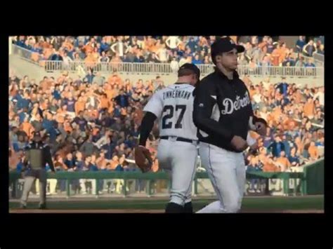 MLB The Show 16 Royals Vs Tigers PS4 60FPS YouTube