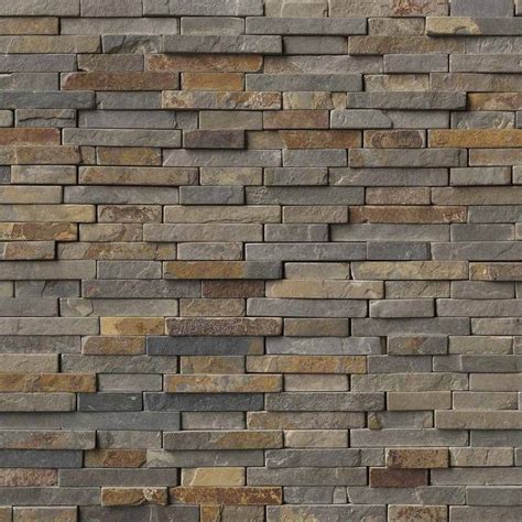 Rustique 3d Interlocking Pattern Natual Stone Wall Tile Stone Texture