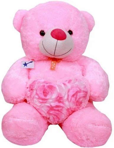 2 Feet Pink Teddy Bear With Heart At Rs 230 Teddy Bears Id 19531785548