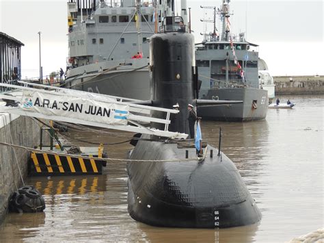 Ara San Juans 42 At Buenos Aries Naval Dock May 2017 Rsubmarines