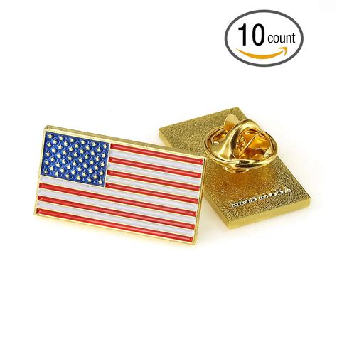 Exquisite American Flag Lapel Pin The Stars And Stripes Lapel Pin