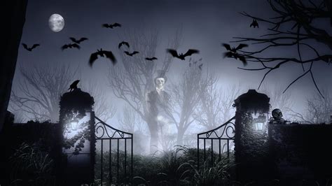 Happy Halloween From Our Haunted Graveyard © Shutterstockgetty
