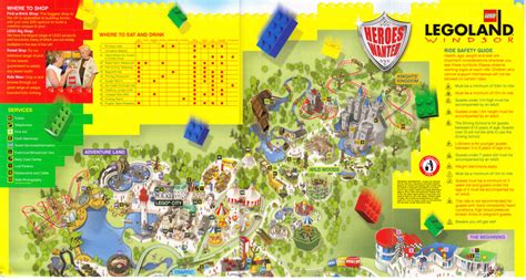 Legoland Windsor 2006 Park Map