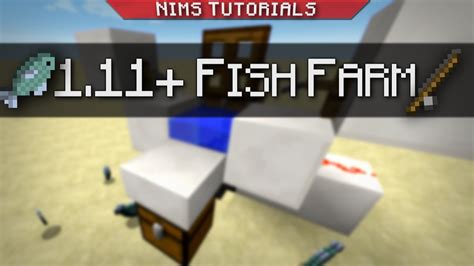 Minecraft Tutorial 111 Afk Fish Farm Youtube