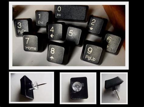 Key Crafts Diy Upcycle Keyboard Keys