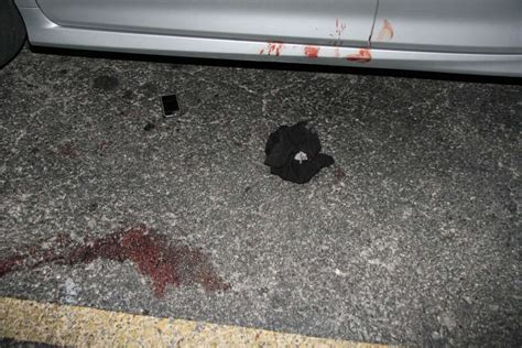 Graphic Crime Scene Photos Show Aftermath Of Gun Battle Outside Strip