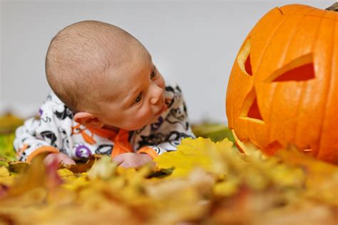 Baby On Halloween Free Stock Photo Public Domain Pictures