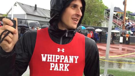 Connor Palk Of Whippany Park At The Morris County Championships Youtube