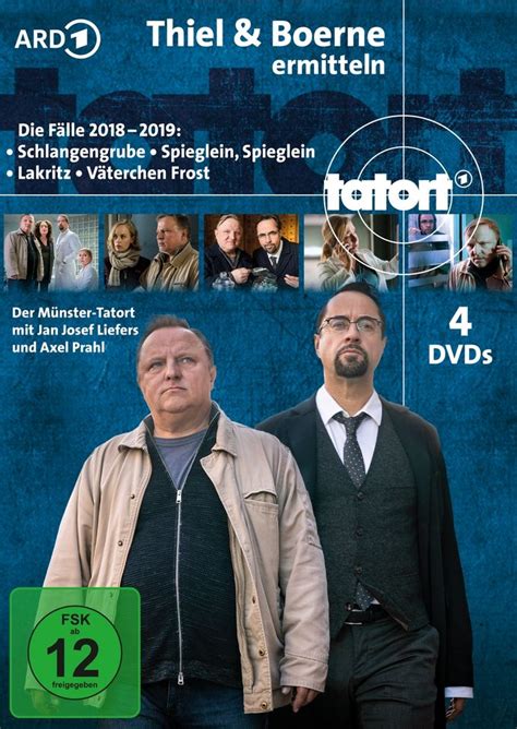 Tatort Münster Thiel Und Boerne Ermitteln 2018 2019 4 Dvds Jpc