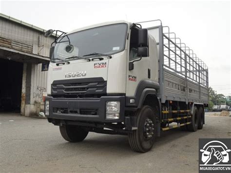 xe tải isuzu fvm34te4 15 tấn thùng bạt giá bán mới nhất thông số xe mua xe giá tốt