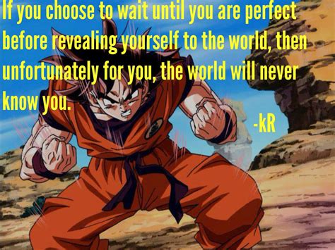 Pin By Alexa On Dbz Goku Quotes Comic Book Cover You Are Perfect