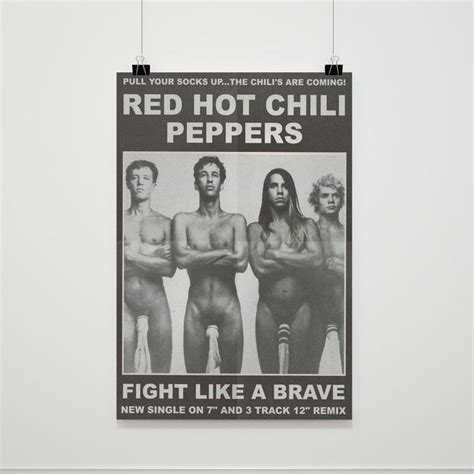 Red Hot Chili Peppers Socks Poster Red Hot Chili Peppers Hottest