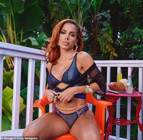 Anitta Flashes Her Cheeky Heart Tattoo While Posing In A Thong For New Savage X Fenty Collaboration