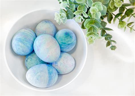 Shaving Cream Dyed Easter Eggs Visionary Homes Visionary Homes